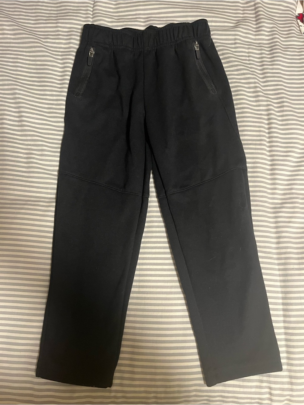 Joe Fresh Black Relaxed Zip-Pocket Joggers